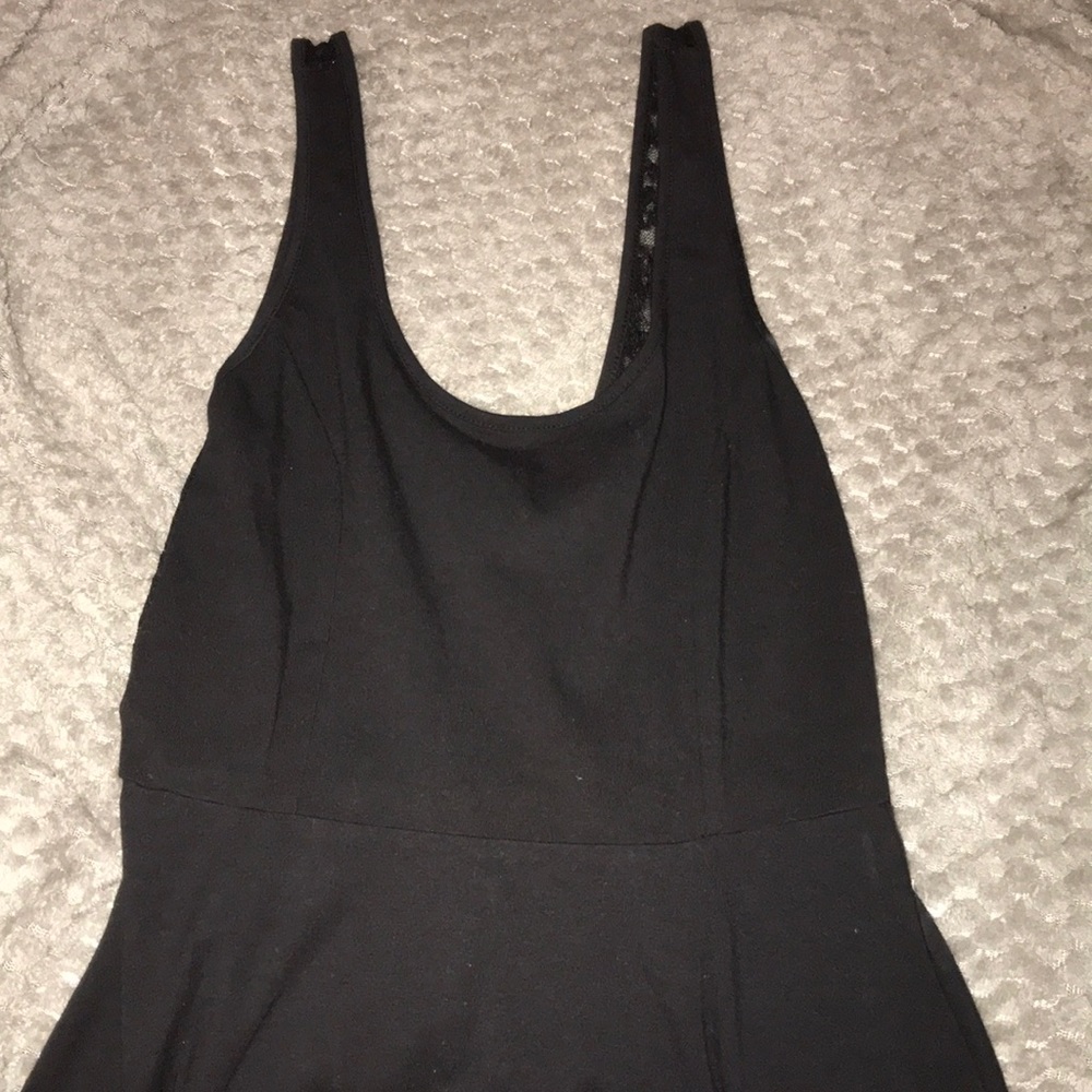 Black dress.